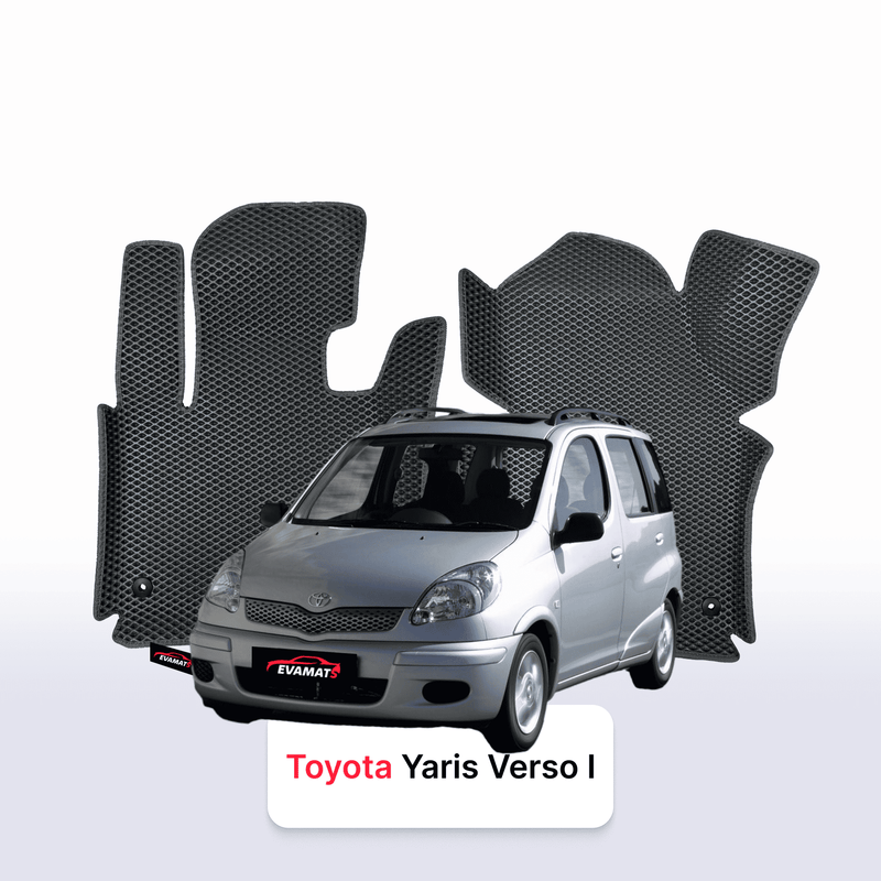 Alfombrillas 3D EVA para Toyota Yaris Verso 1999-2006 años MONOVOLUMEN