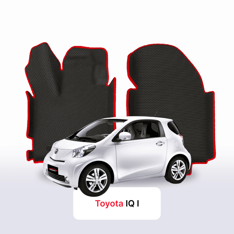 Alfombrillas 3D EVA para Toyota iQ 1 gen 2008-2015 años HATCHBACK 3 PUERTAS