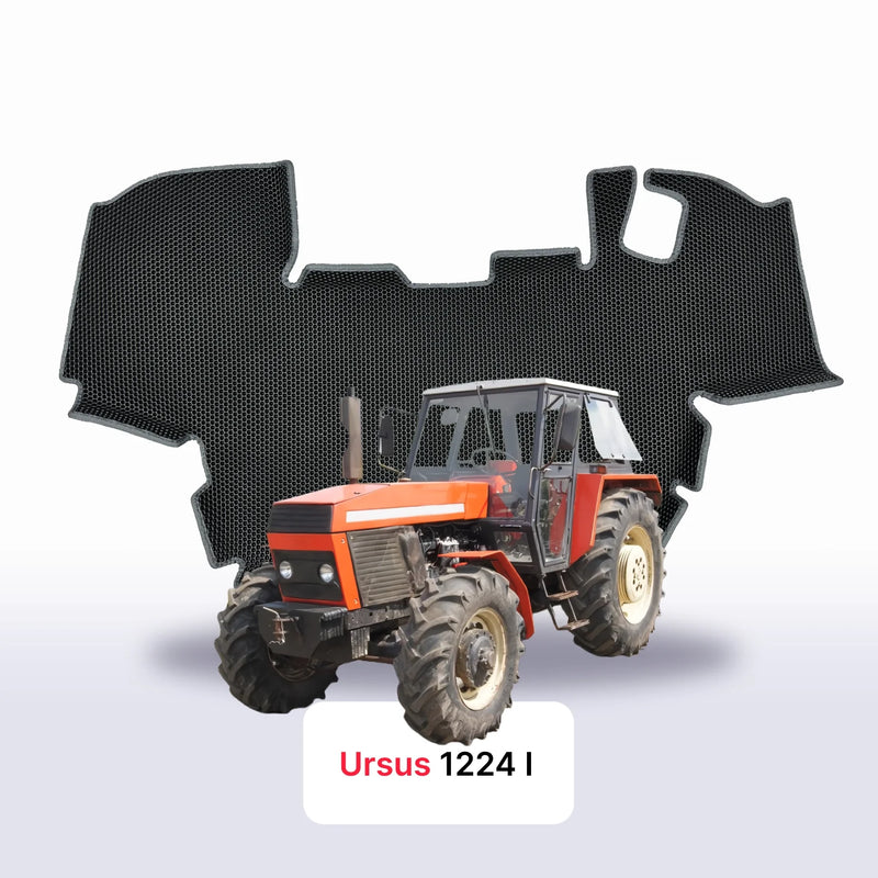 Alfombrillas 3D EVA para Ursus 1224 1 gen 1984-2009 años TRACTOR