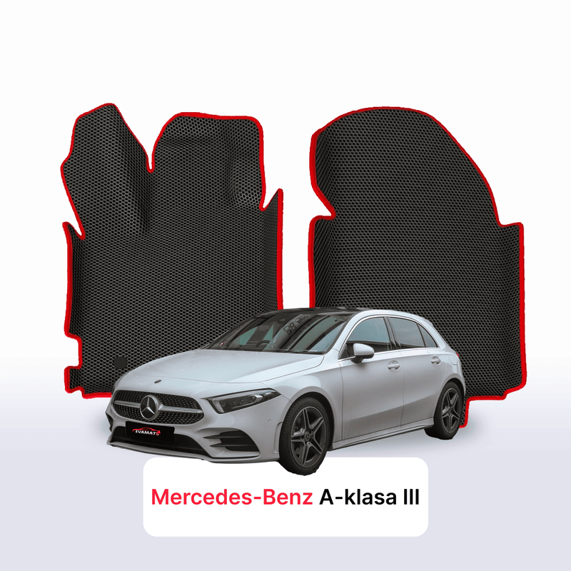 Alfombrillas 3D EVA para Mercedes-Benz Clase A 4 gen (W177/V177) 2018-2024 años HATCHBACK 5 PUERTAS