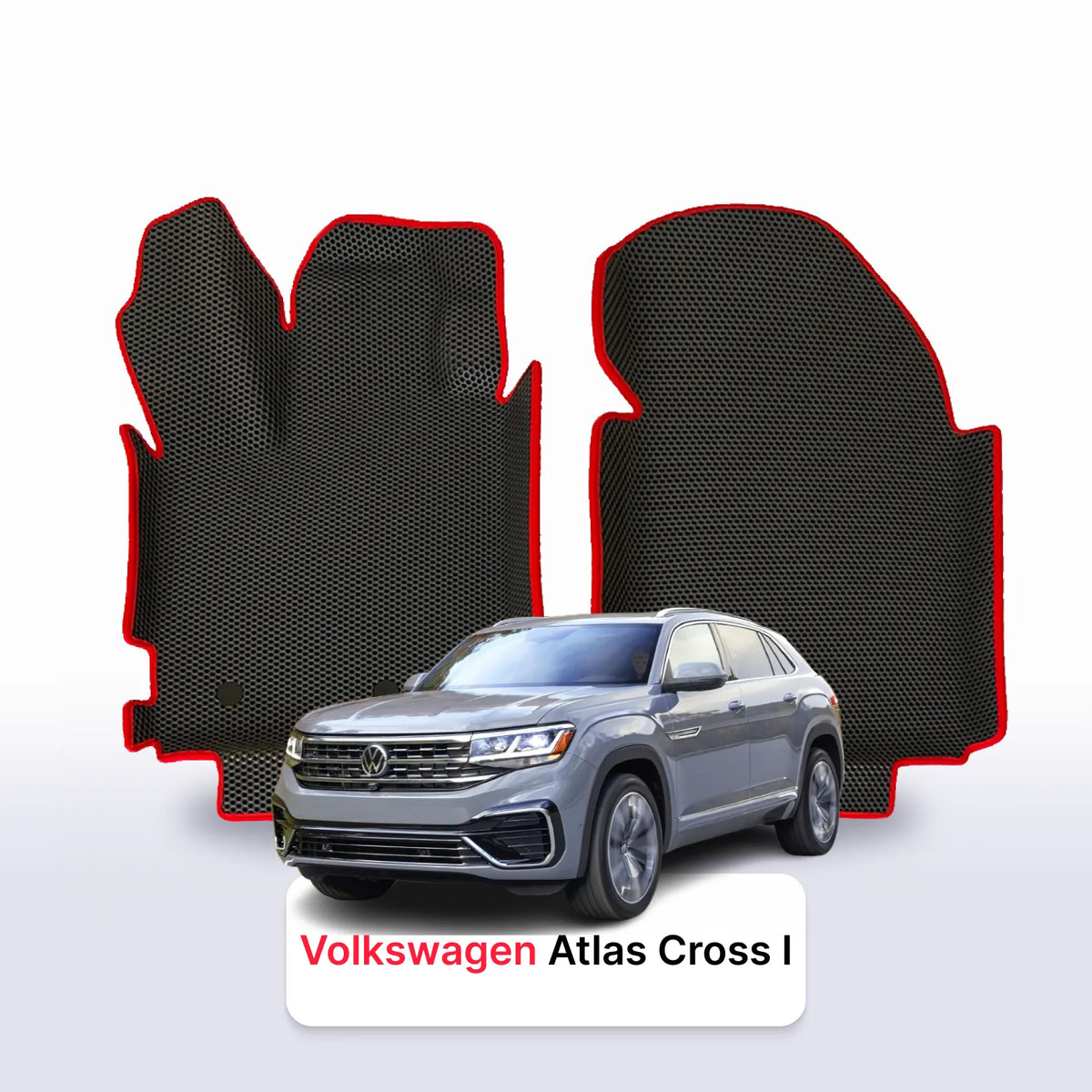 Alfombrillas 3D EVA para Volkswagen Atlas Cross 1 gen 2017-2028 años SUV