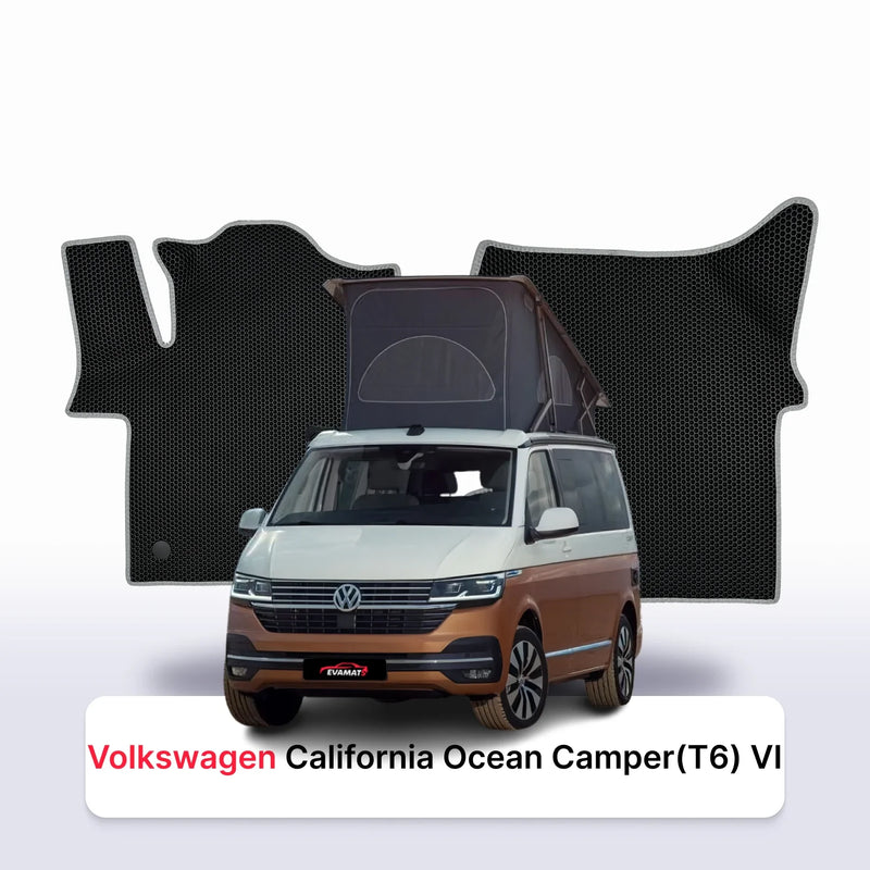 Alfombrillas 3D EVA para Volkswagen California Ocean Camper (T6) VI gen 2015-2026 años AUTOCARAVANA