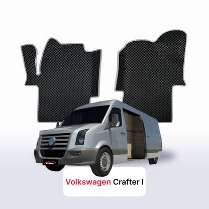 Alfombrillas 3D EVA para Volkswagen Crafter 2006-2016 años FURGONETA KASTEN