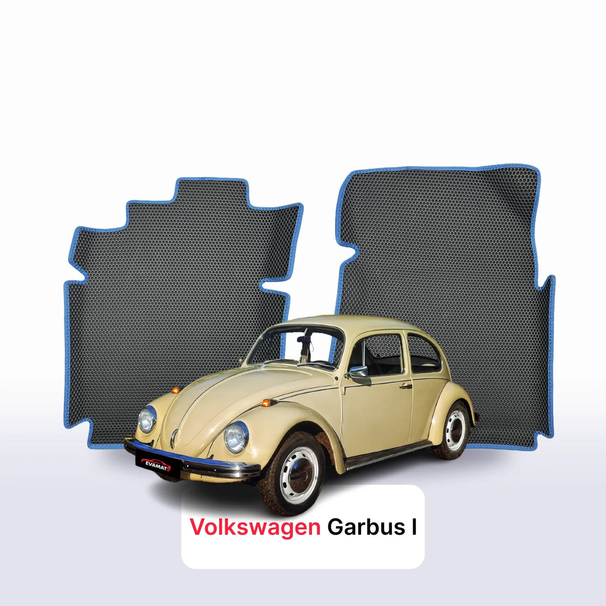 Alfombrillas 3D EVA para Volkswagen Garbus 1 gen 1938-2003 años FASTBACK