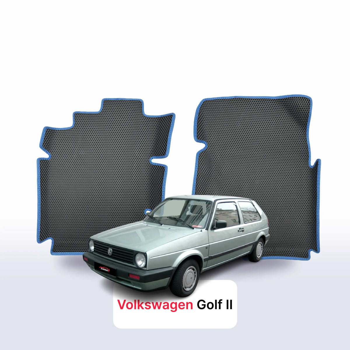 Alfombrillas 3D EVA para Volkswagen Golf(MK2) 2 gen 1983-1992 años HATCHBACK 3 PUERTAS