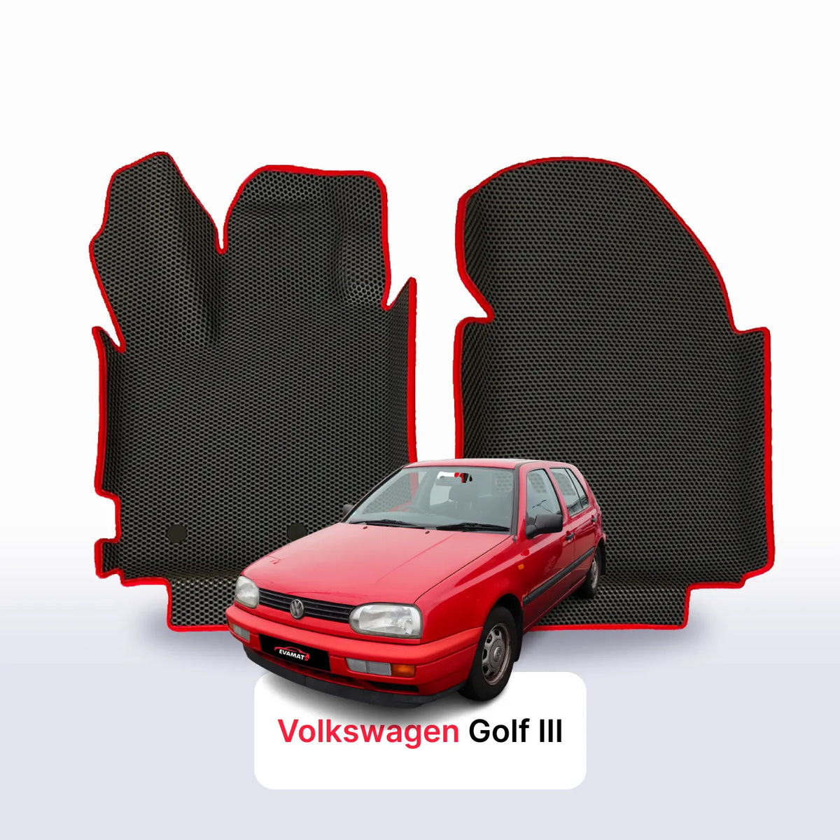Alfombrillas 3D EVA para Volkswagen Golf(MK3) III gen 1991-2003 años HATCHBACK 5 PUERTAS