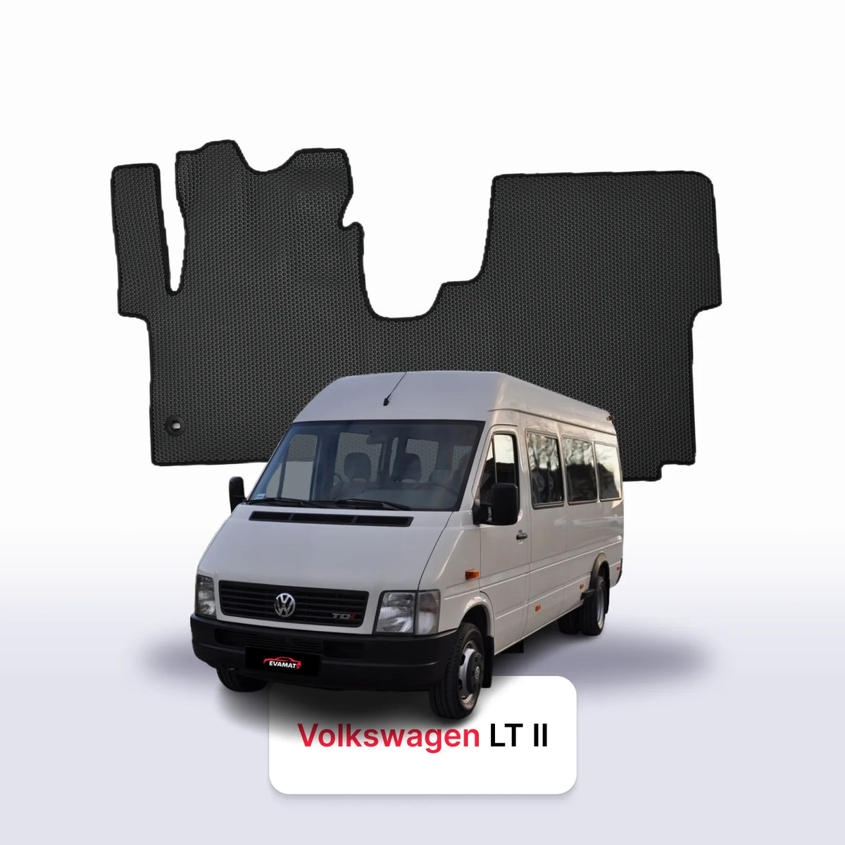 Alfombrillas 3D EVA para Volkswagen LT II gen 1996-2006 años MINIBÚS