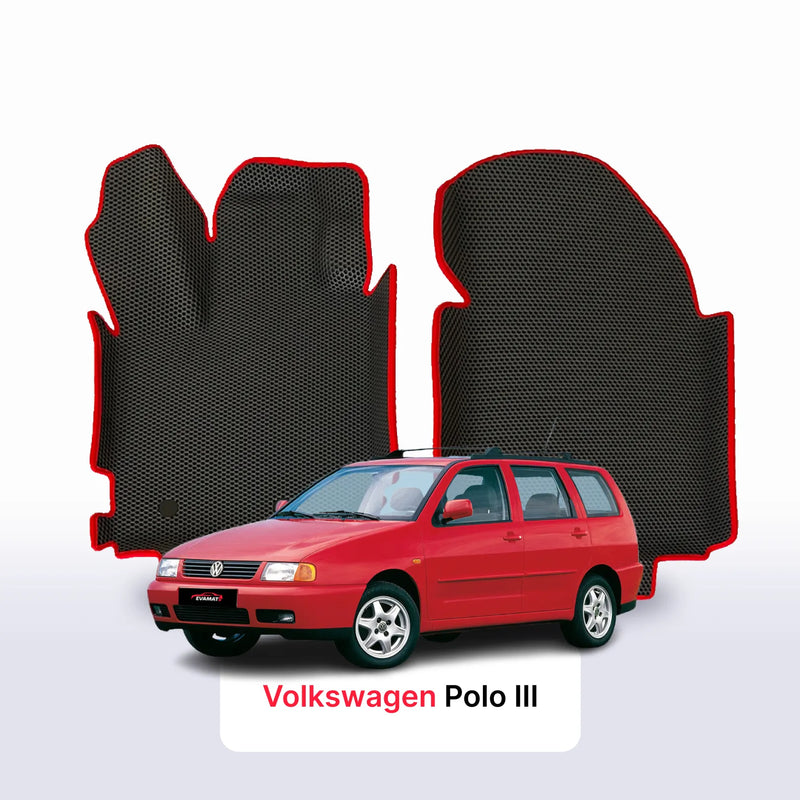 Alfombrillas 3D EVA para Volkswagen Polo(MK3) III gen 1994-2009 años FAMILIAR