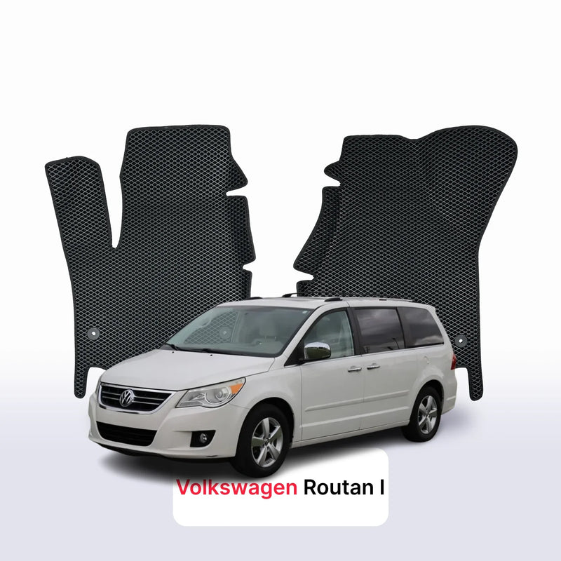 Alfombrillas 3D EVA para Volkswagen Routan I gen 2008-2013 años MONOVOLUMEN