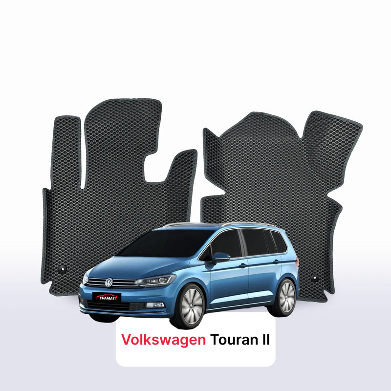Alfombrillas 3D EVA para Volkswagen Touran II gen 2015-2027 años MONOVOLUMEN