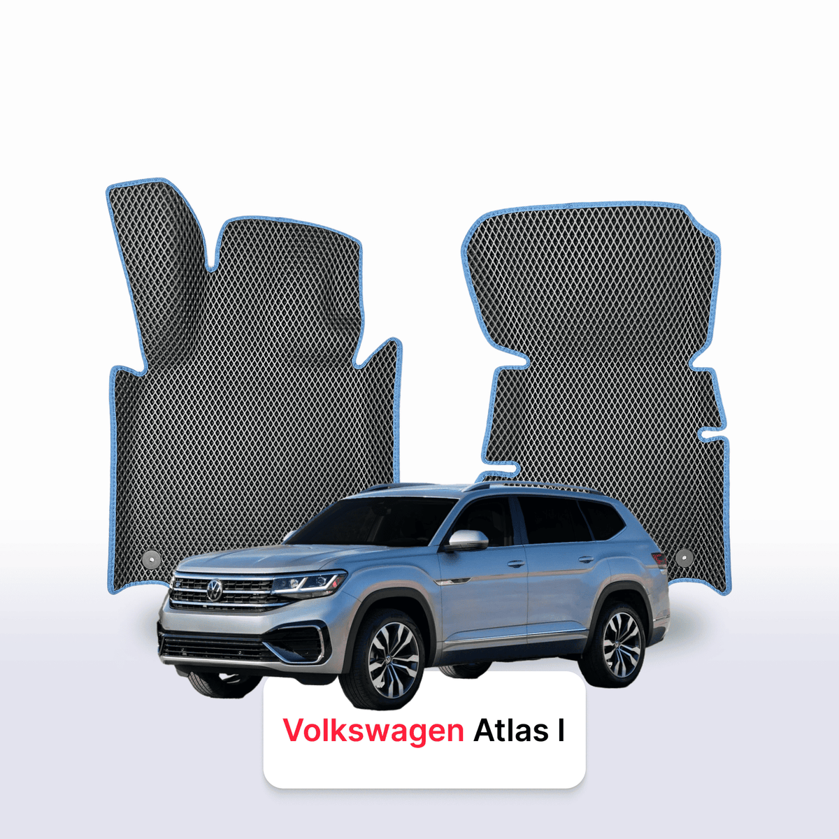 Alfombrillas 3D EVA para Volkswagen Atlas 1 gen 2017-2027 años SUV