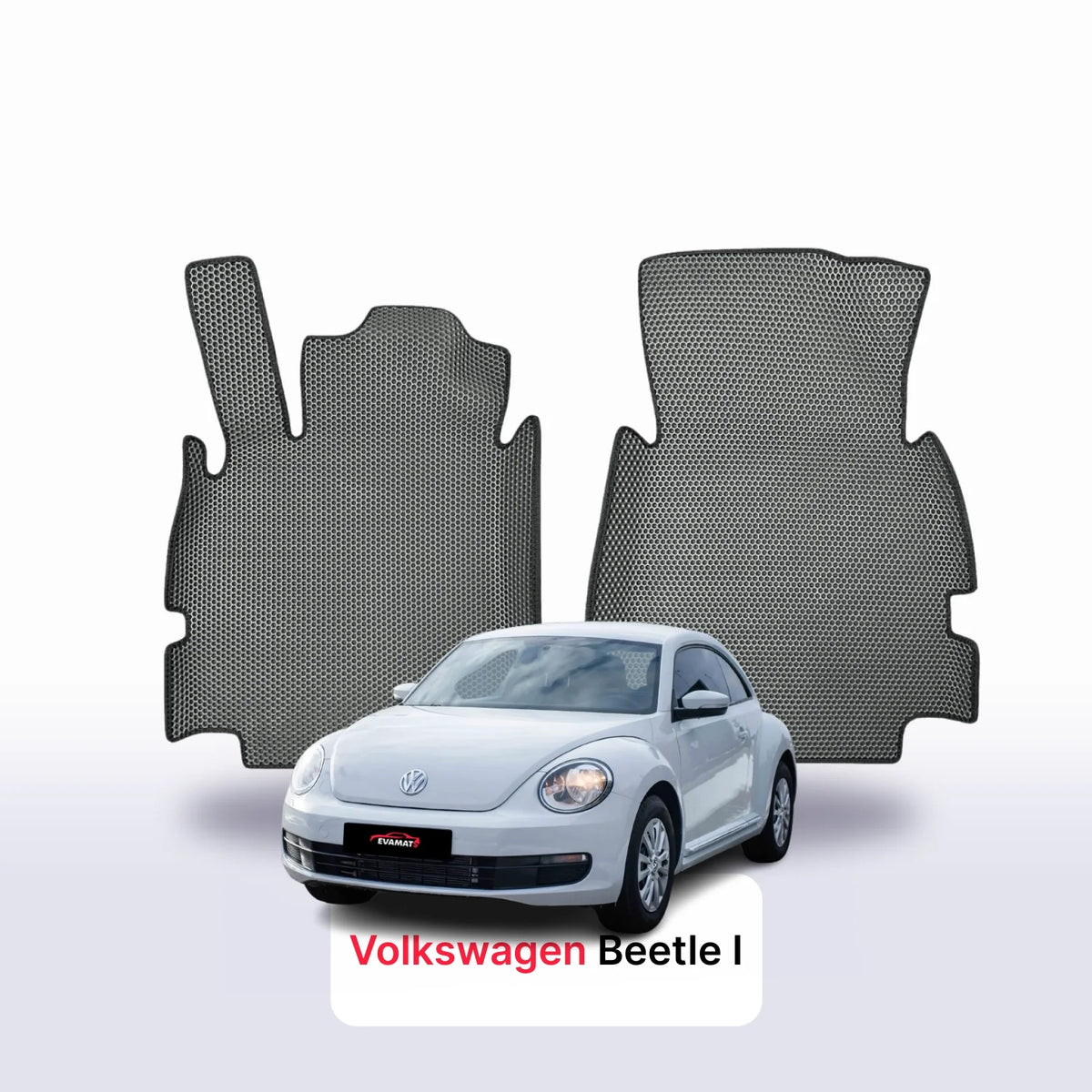 Alfombrillas 3D EVA para Volkswagen Beetle 1 gen 2011-2019 años HATCHBACK 3 PUERTAS