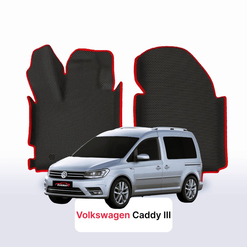 Alfombrillas 3D EVA para Volkswagen Caddy III gen 2004-2020 años MONOVOLUMEN 5 PLAZAS