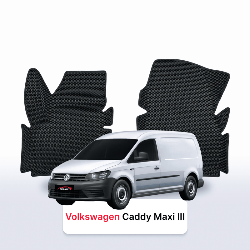 Alfombrillas 3D EVA para Volkswagen Caddy Maxi III gen 2004-2020 años FURGONETA
