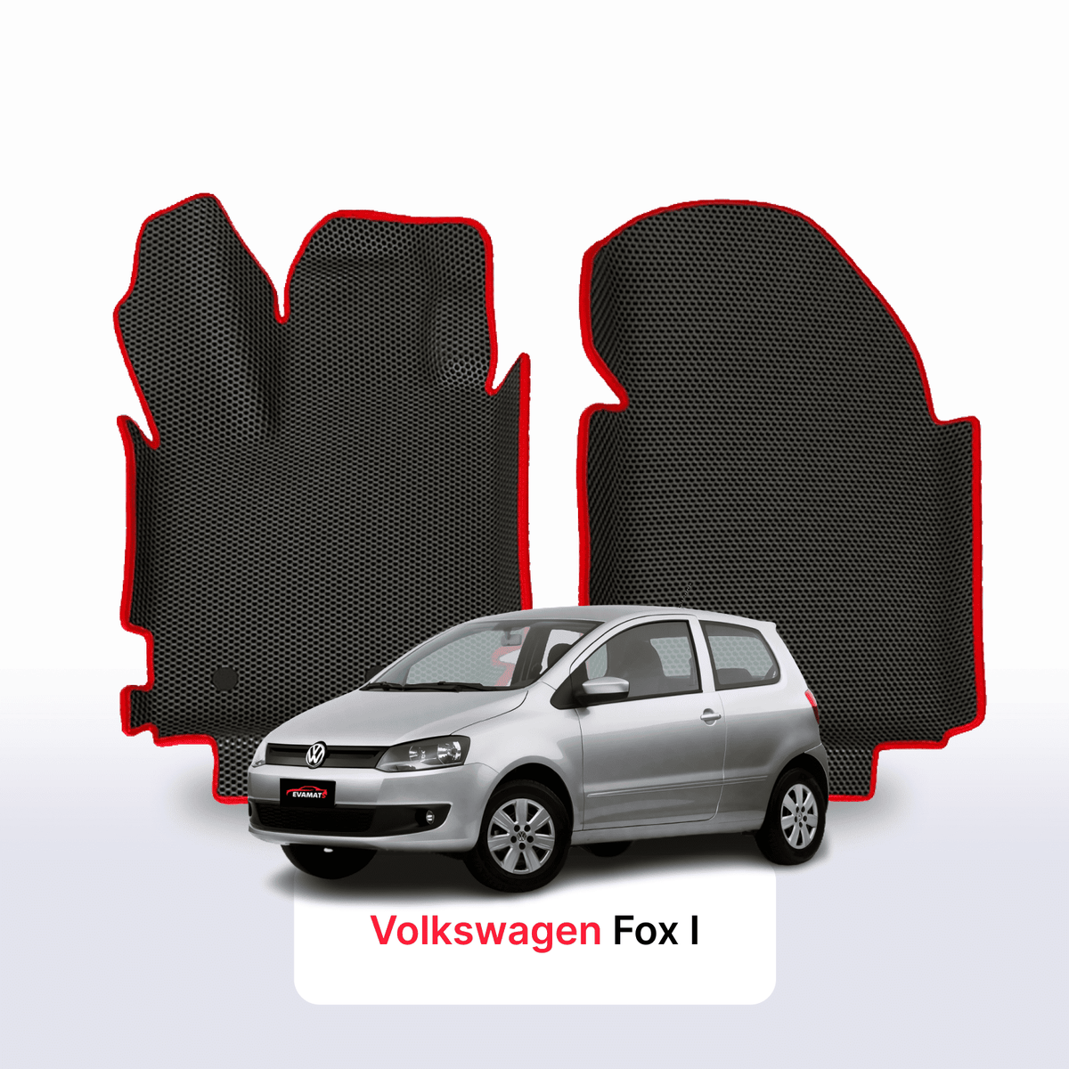 Alfombrillas 3D EVA para Volkswagen Fox I gen 2003-2021 años HATCHBACK 3 PUERTAS