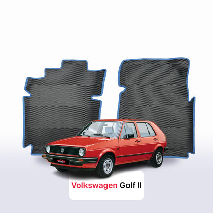 Alfombrillas 3D EVA para Volkswagen Golf(MK2) 2 gen 1983-1992 años HATCHBACK 5 PUERTAS