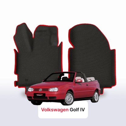 Alfombrillas 3D EVA para Volkswagen Golf(MK4) IV gen 1997-2006 años DESCAPOTABLE