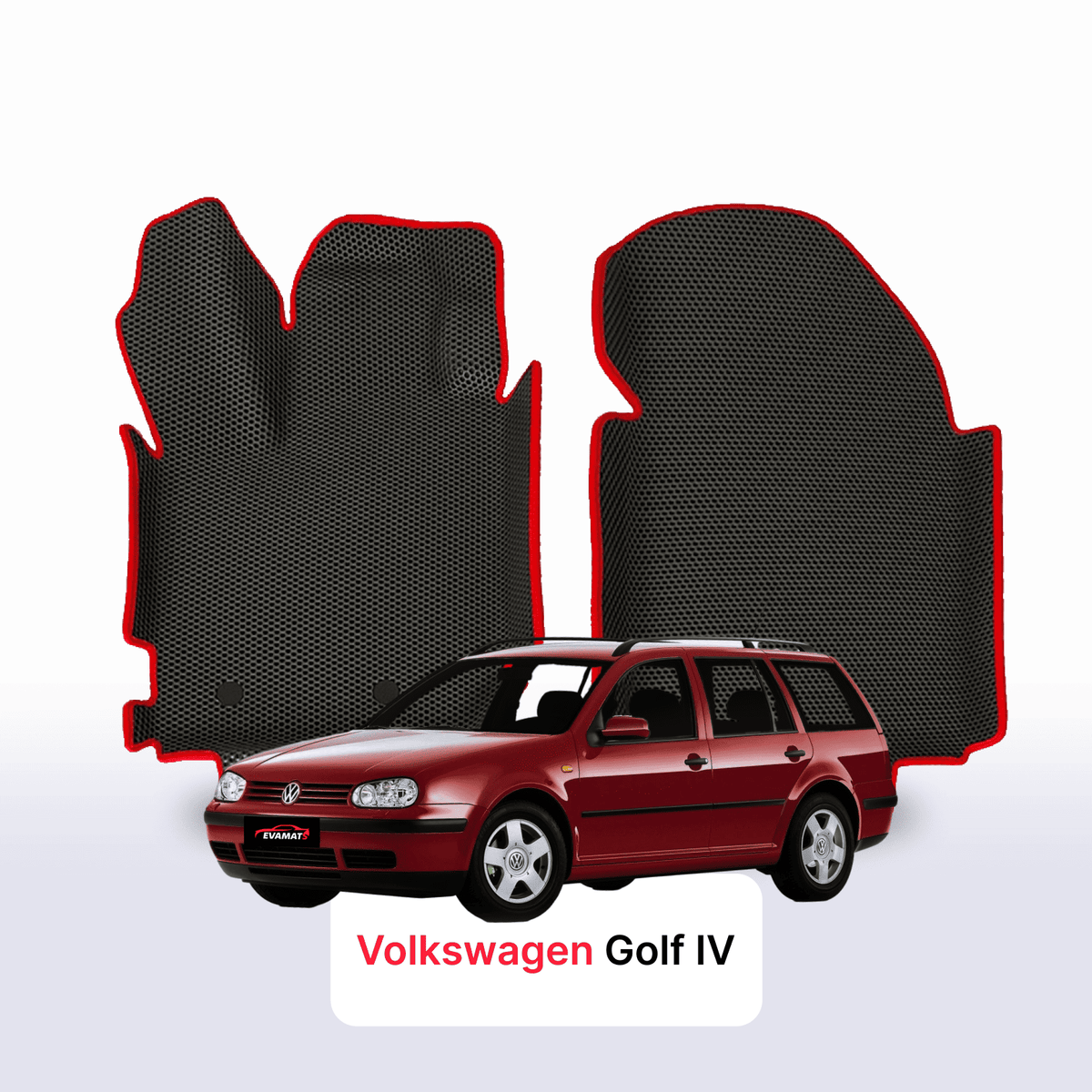 Alfombrillas 3D EVA para Volkswagen Golf(MK4) IV gen 1997-2006 años FAMILIAR