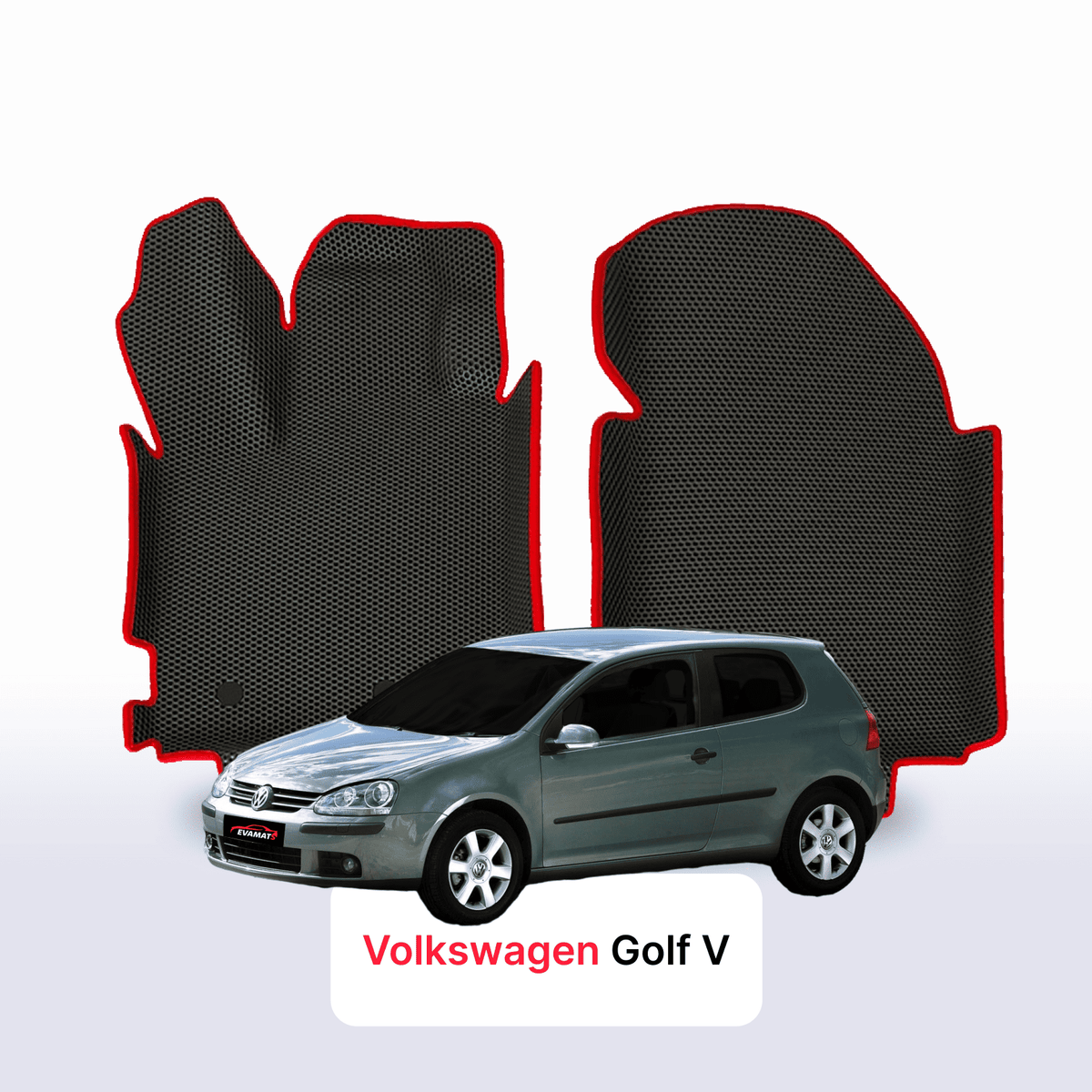 Alfombrillas 3D EVA para Volkswagen Golf(MK5) V gen 2003-2009 años HATCHBACK 3 PUERTAS