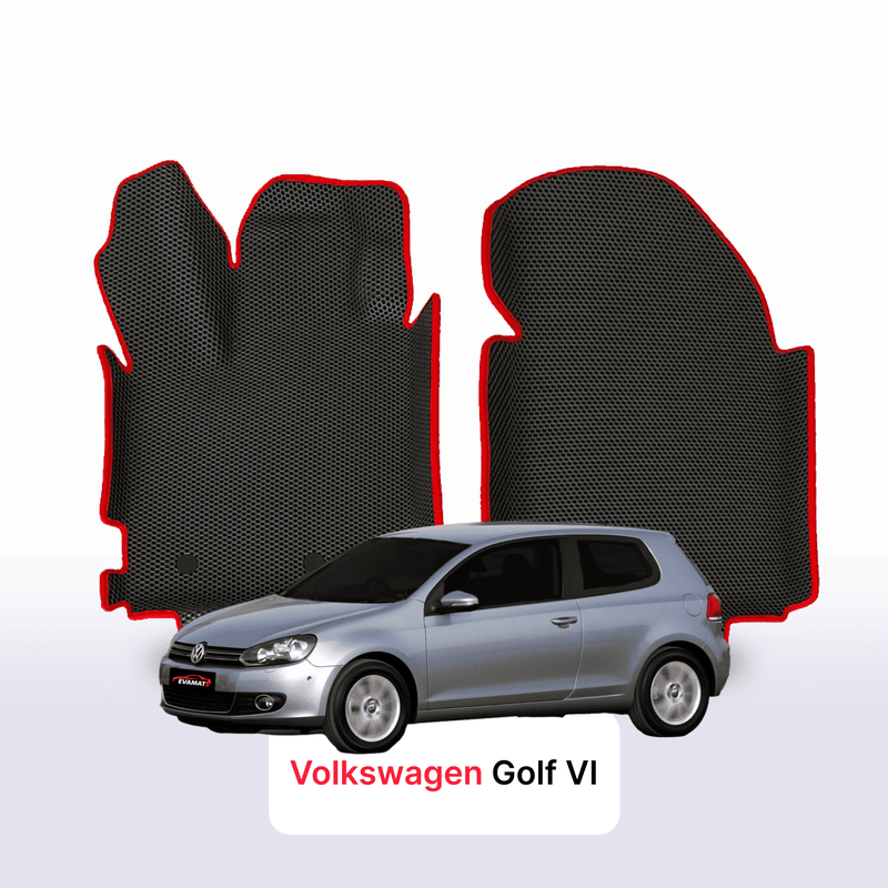 Alfombrillas 3D EVA para Volkswagen Golf (MK6) VI gen 2008-2012 años HATCHBACK 3 PUERTAS
