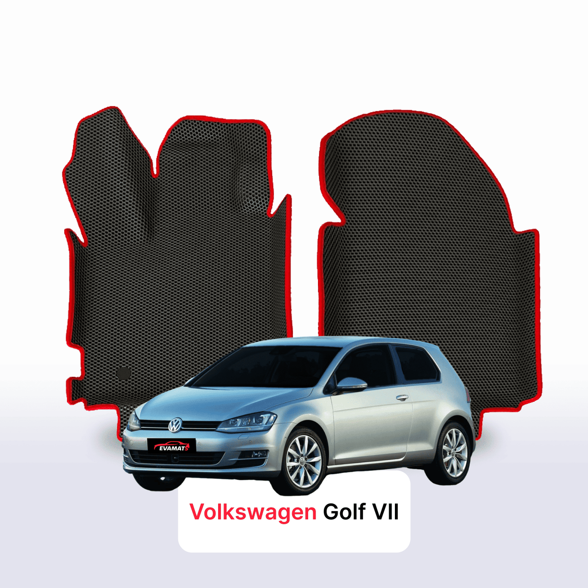 Alfombrillas 3D EVA para Volkswagen Golf(MK7) VII gen 2012-2020 años HATCHBACK 3 PUERTAS