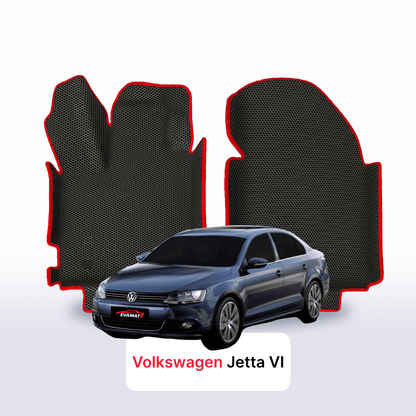 Alfombrillas 3D EVA para Volkswagen Jetta VI gen 2010-2018 años SEDÁN