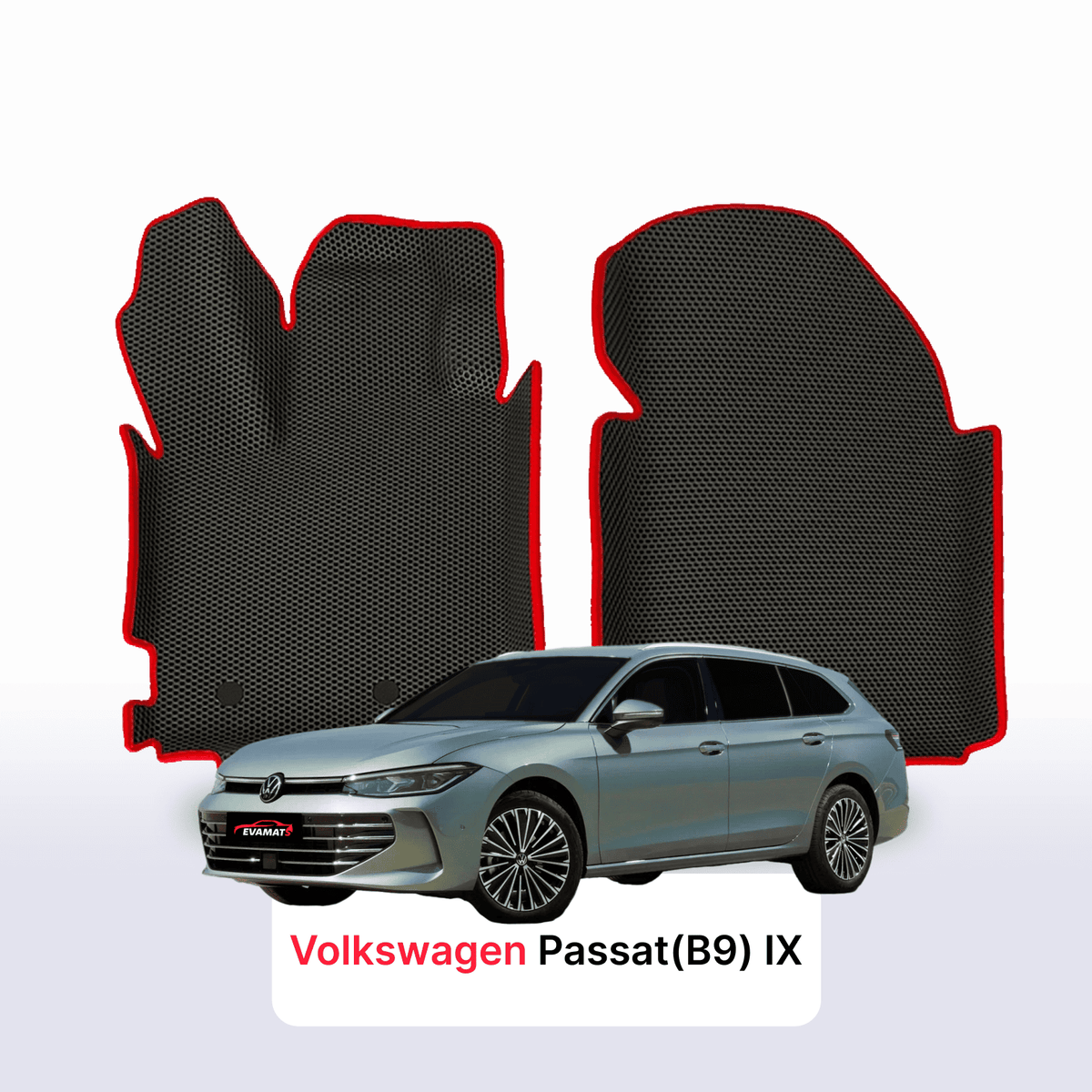 Alfombrillas 3D EVA para Volkswagen Passat(B9) IX gen 2023-2026 años FAMILIAR