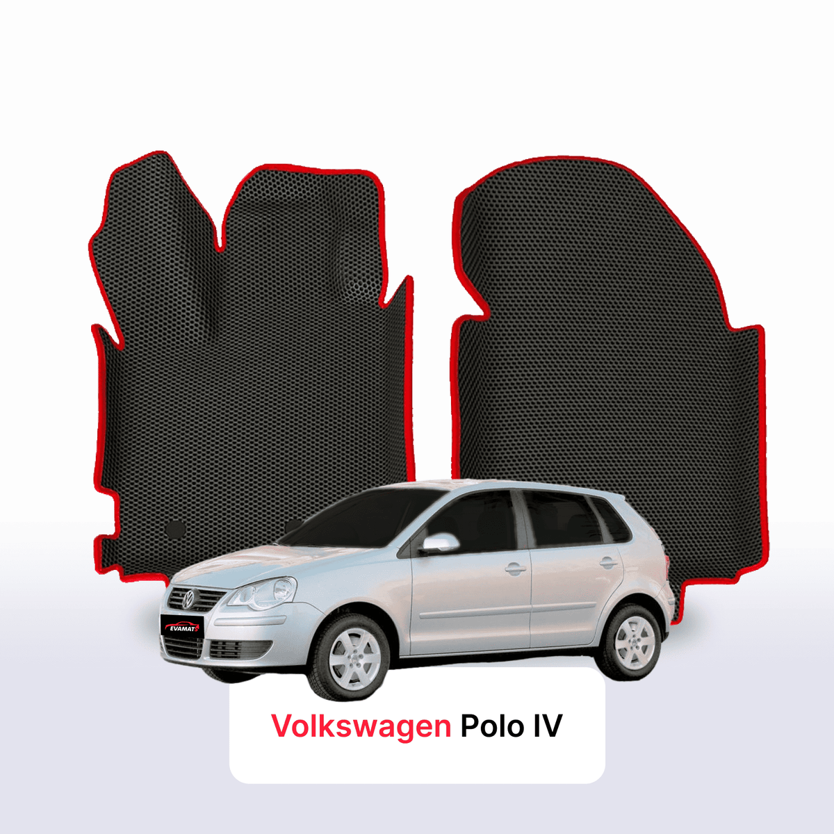Alfombrillas 3D EVA para Volkswagen Polo(MK4) IV gen 2001-2009 años HATCHBACK 5 PUERTAS