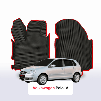Alfombrillas 3D EVA para Volkswagen Polo(MK4) IV gen 2001-2009 años HATCHBACK 5 PUERTAS