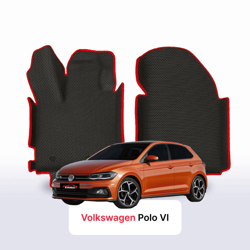 Alfombrillas 3D EVA para Volkswagen Polo(MK6) VI gen 2017-2027 años HATCHBACK 5 PUERTAS