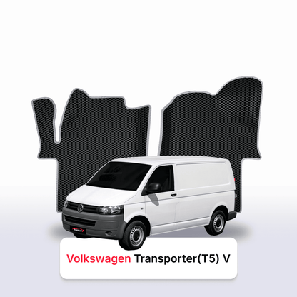 Alfombrillas 3D EVA para Volkswagen Transporter(T5) V gen 2003-2015 años FURGONETA