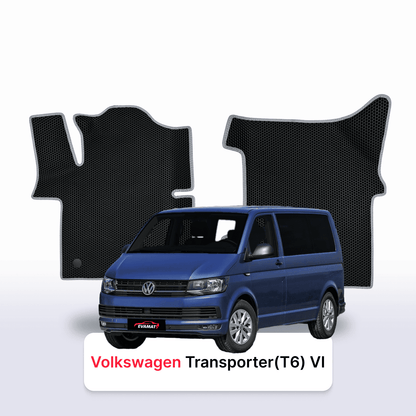 Alfombrillas 3D EVA para Volkswagen Transporter(T6) VI gen 2015-2024 años MONOVOLUMEN