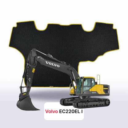 Alfombrillas 3D EVA para Volvo EC220EL 1 gen 2016-2018 años EXCAVADORA
