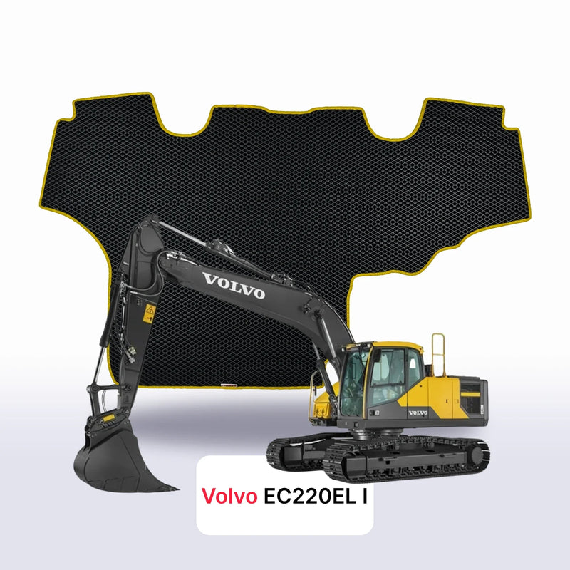 Alfombrillas 3D EVA para Volvo EC220EL 1 gen 2016-2018 años EXCAVADORA