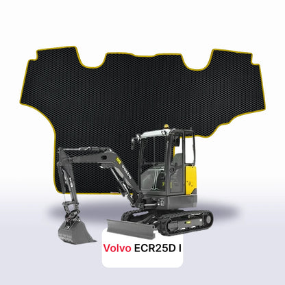 Alfombrillas 3D EVA para Volvo ECR25D 1 gen 2014-2024 años EXCAVADORA