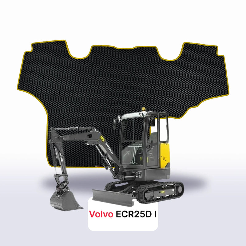 Alfombrillas 3D EVA para Volvo ECR25D 1 gen 2014-2024 años EXCAVADORA