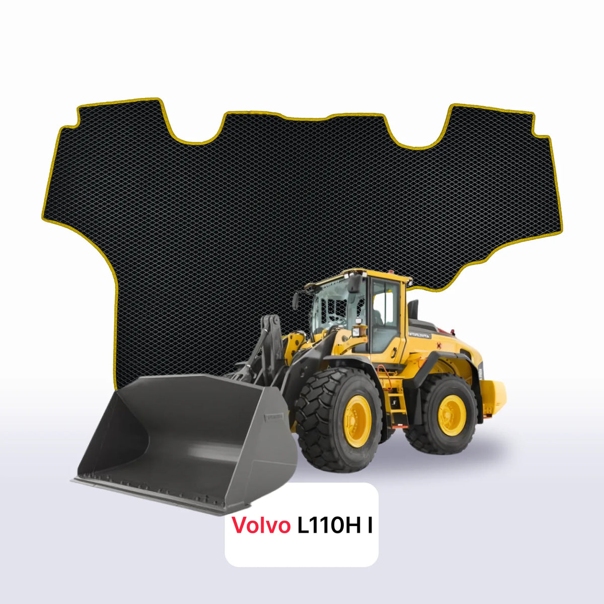 Alfombrillas 3D EVA para Volvo L110H 1 gen 2014-2027 años EXCAVADORA