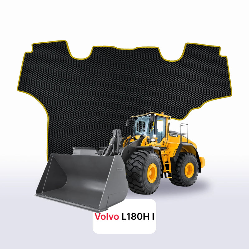 Alfombrillas 3D EVA para Volvo L180H 1 gen 2020-2027 años EXCAVADORA