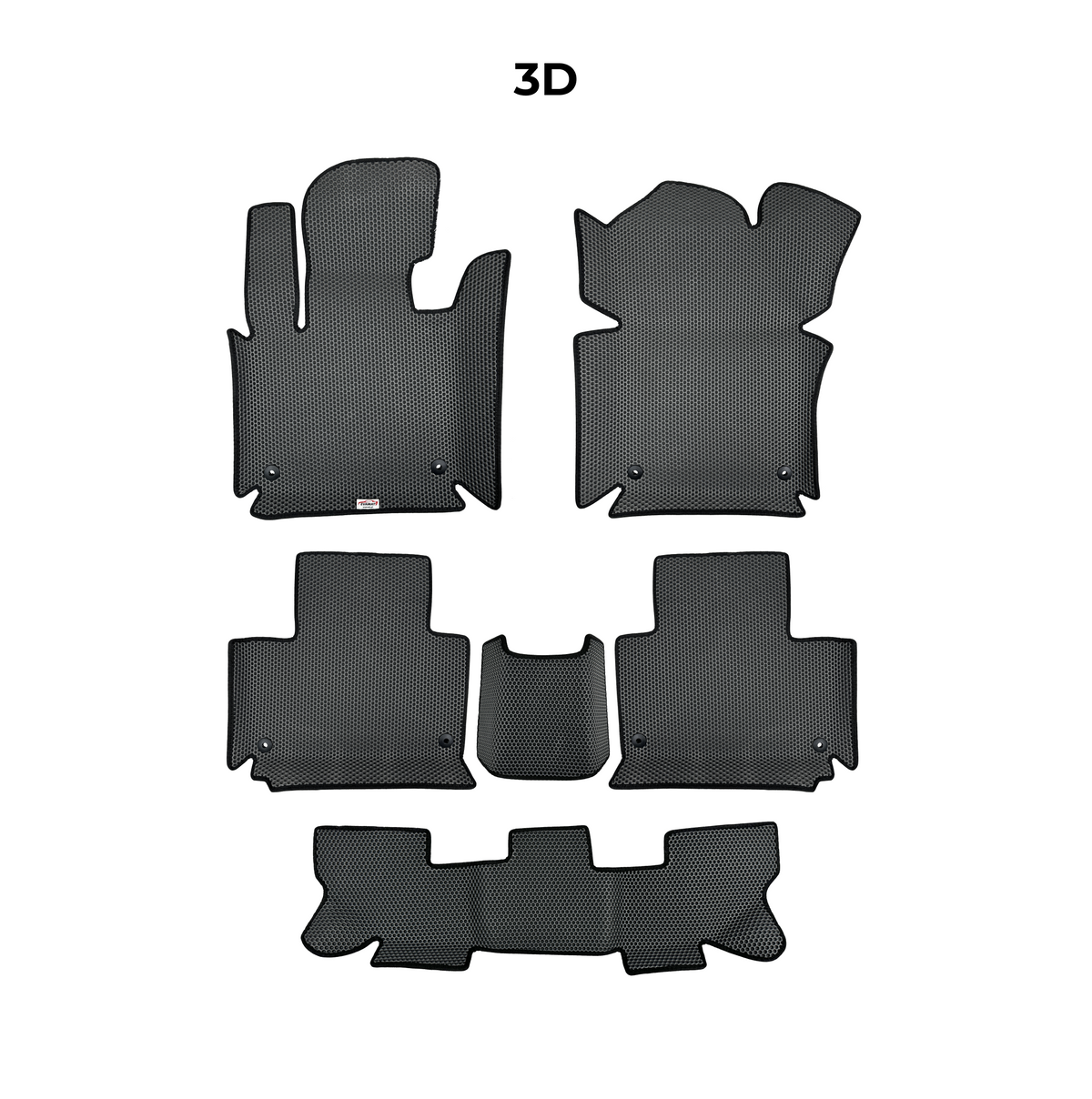Alfombrillas 3D EVA para Forthing V-Tour 1 gen 2024-2027 años MONOVOLUMEN