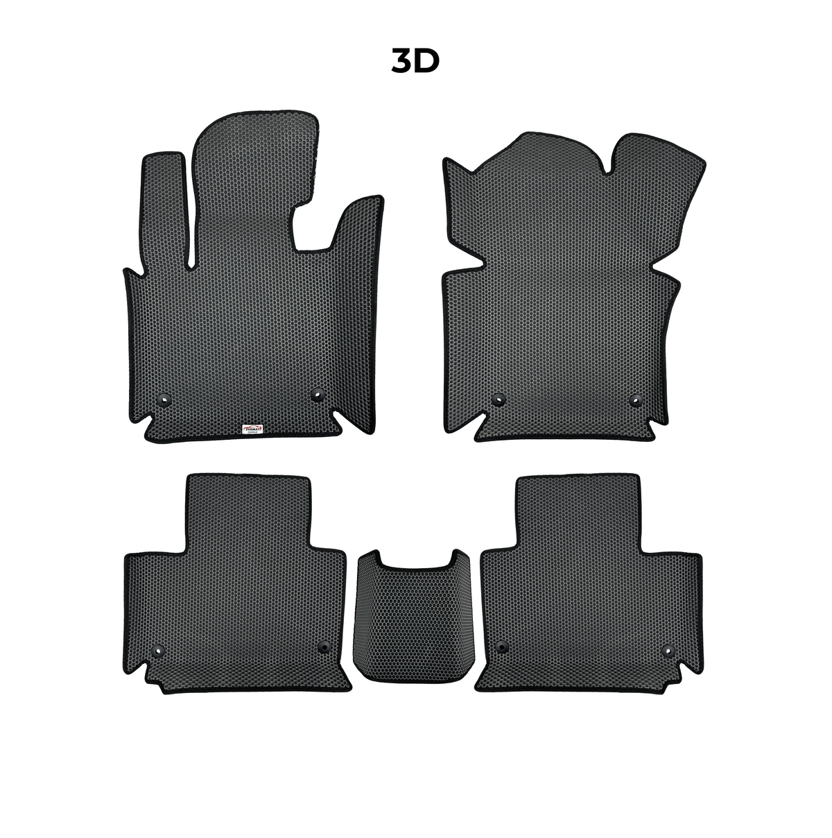 Alfombrillas 3D EVA para Forthing V-Tour 1 gen 2024-2027 años MONOVOLUMEN