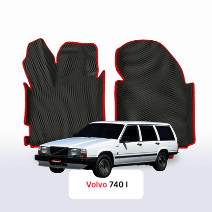 Alfombrillas 3D EVA para Volvo 740 1983-1992 años FAMILIAR