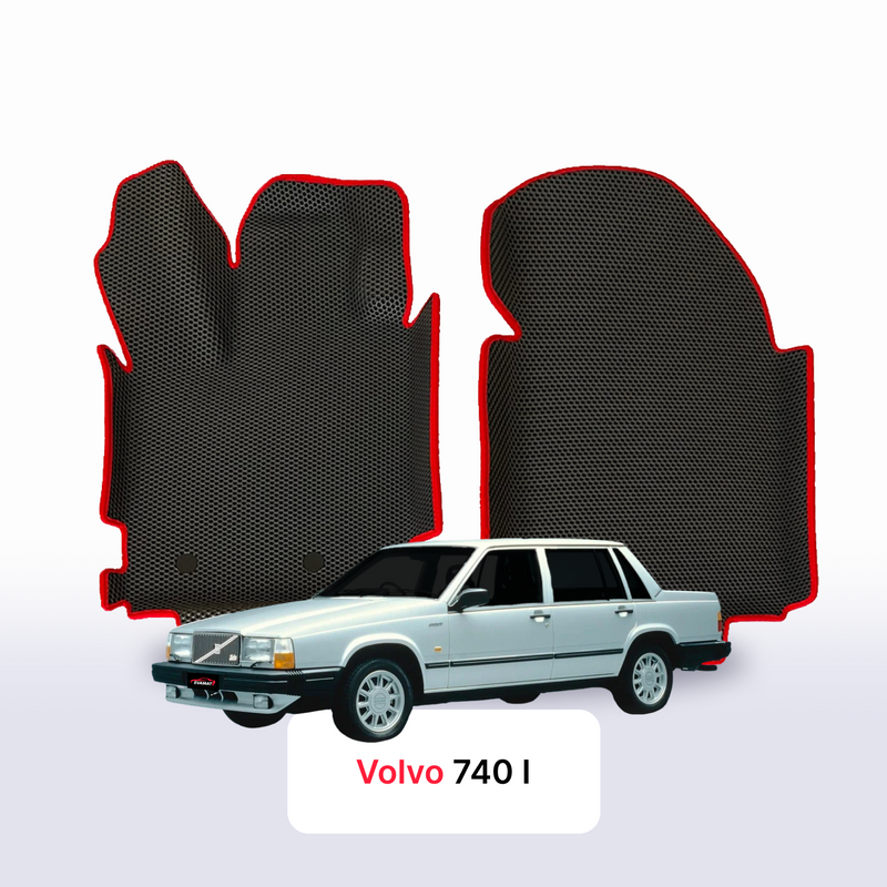 Alfombrillas 3D EVA para Volvo 740 1983-1992 años SEDÁN
