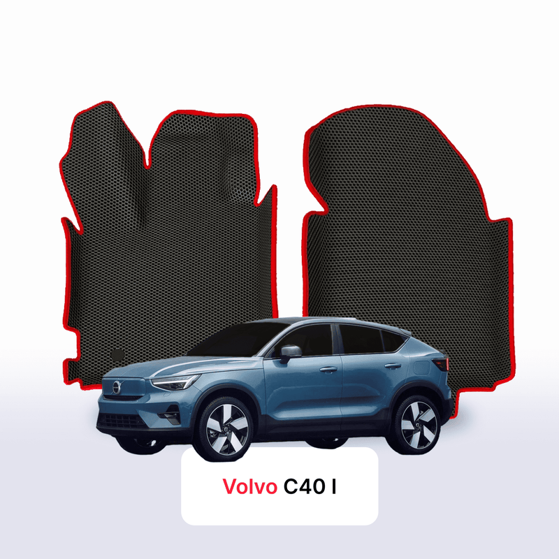 Alfombrillas 3D EVA para Volvo C40 1 gen 2021-2028 años SUV ELÉCTRICO