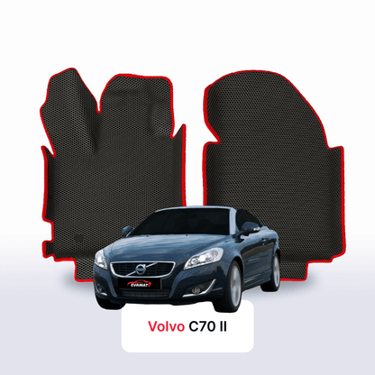 Alfombrillas 3D EVA para Volvo C70 2 gen 2005-2013 años DESCAPOTABLE
