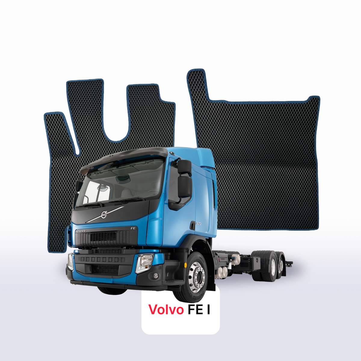 Alfombrillas 3D EVA para Volvo FE 1 gen 2024-2027 años CAMIÓN