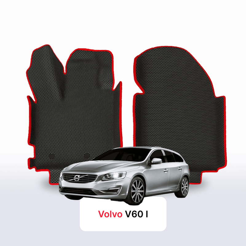 Alfombrillas 3D EVA para Volvo V60 1 gen 2010-2018 años FAMILIAR