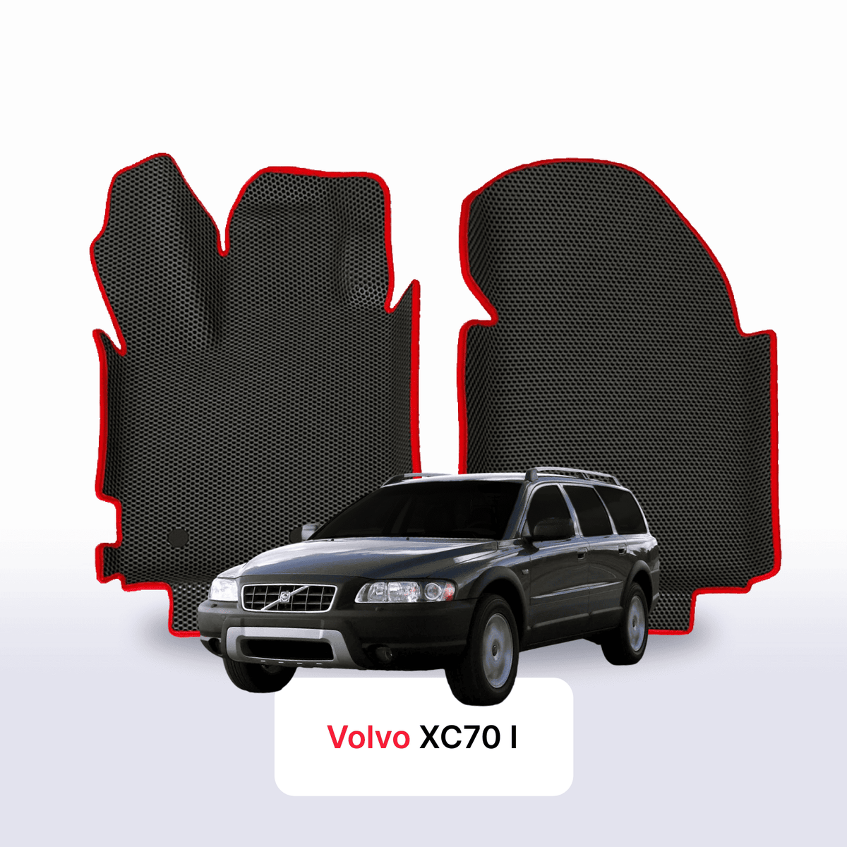 Alfombrillas 3D EVA para Volvo XC70 1 gen 2000-2007 años FAMILIAR