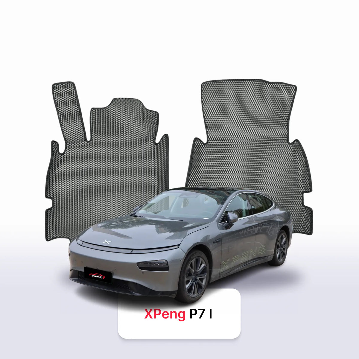 Alfombrillas 3D EVA para XPeng P7 1 gen 2020-2027 años SEDÁN