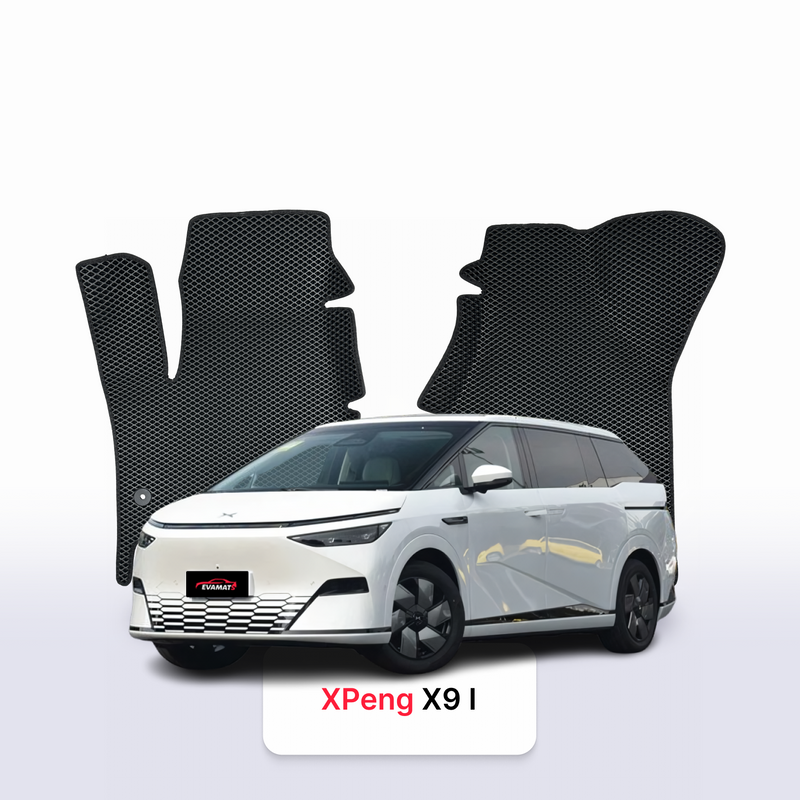 Alfombrillas 3D EVA para XPeng X9 1 gen 2023-2027 años MONOVOLUMEN