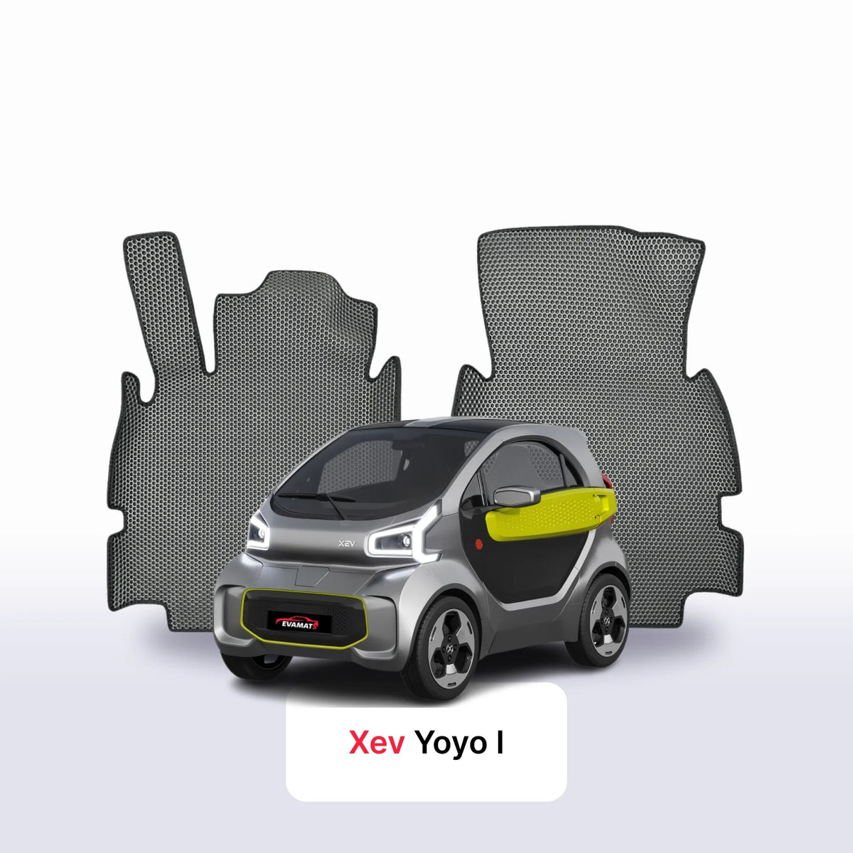 Alfombrillas 3D EVA para Xev Yoyo 1 gen 2021-2026 años HATCHBACK 3 PUERTAS